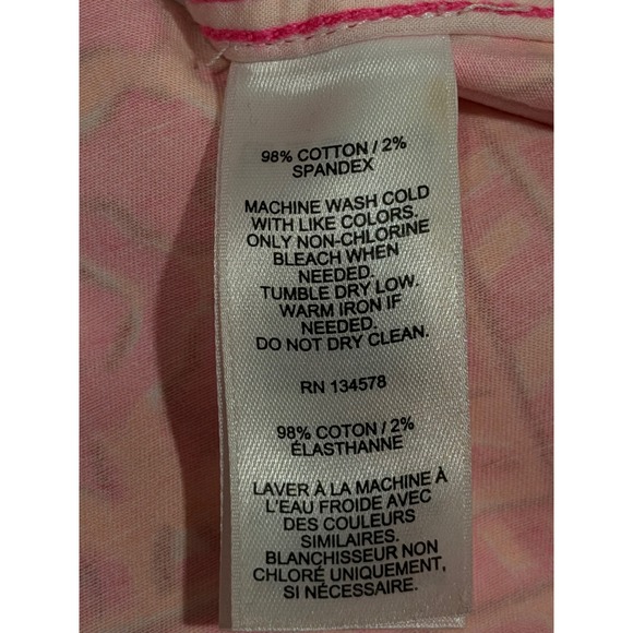 Vineyard Vines Pink Printed Shorts Women's Size 6 with Front Pockets - Picture 5 of 5
